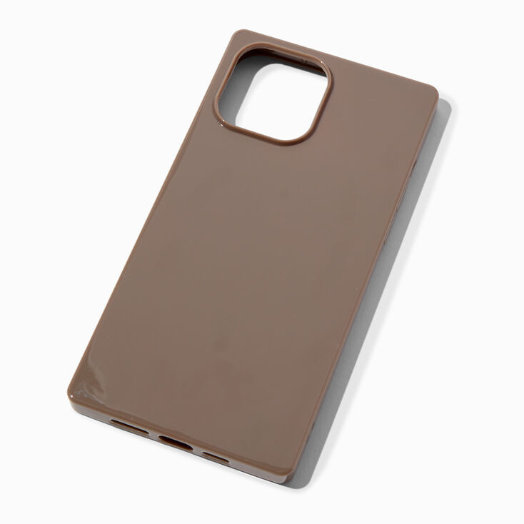 Shiny Brown Protective Phone Case - Fits iPhone&reg; 13 Pro Max,