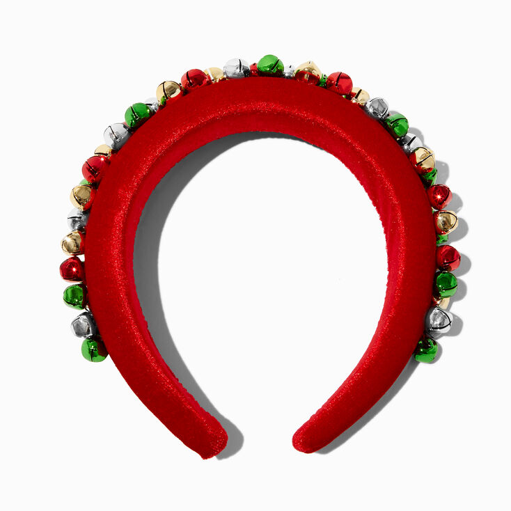 Jingle Bells Red Velvet Headband,