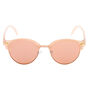 Mod Round Sunglasses - Rose Gold,