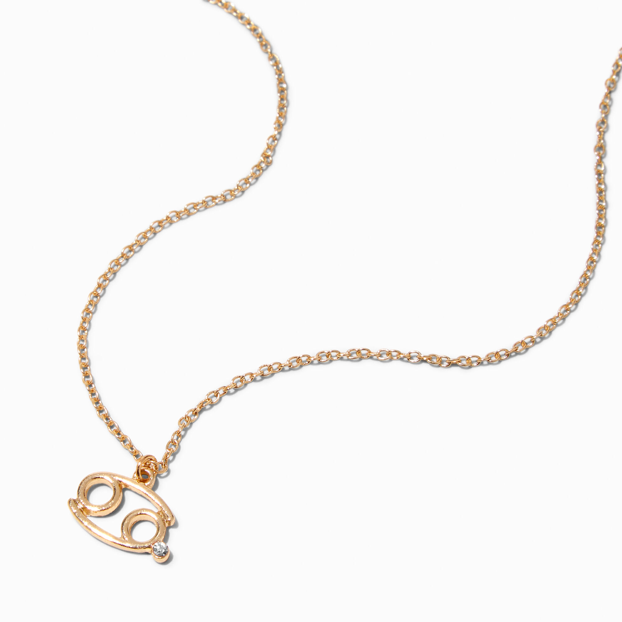 Gold Cancer Star Sign Personalised Necklace | Engravers Guild