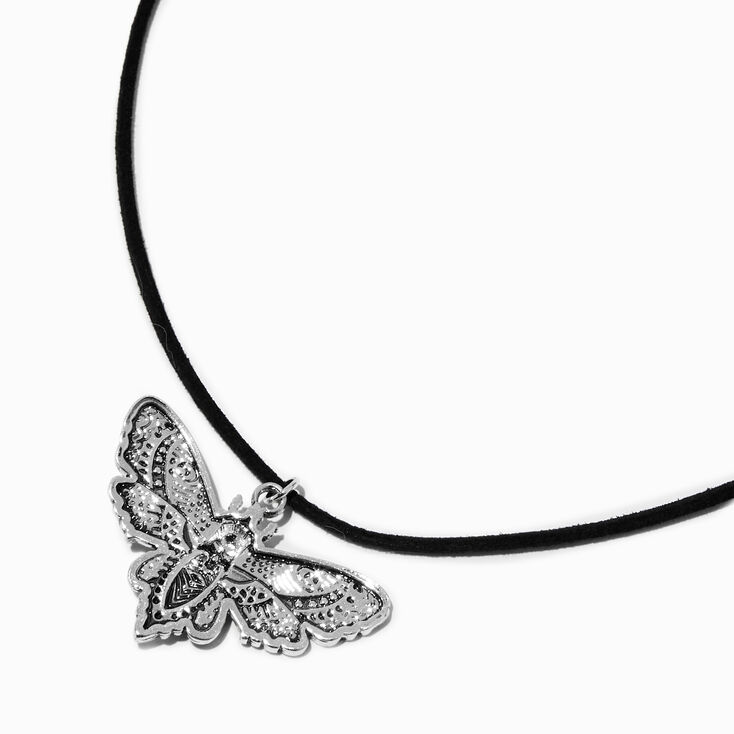 Celestial Moth Pendant Necklace,