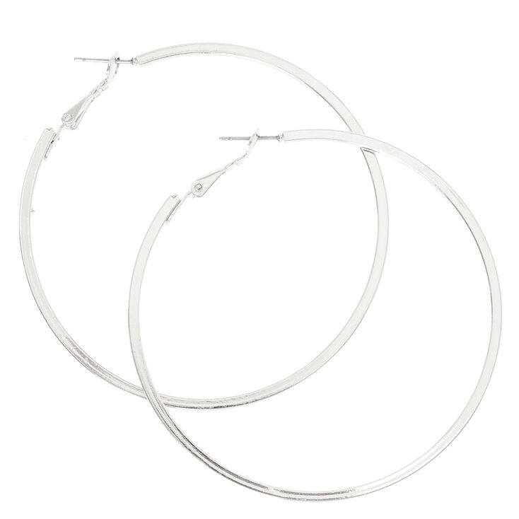 Cross Outline Drop Earrings,