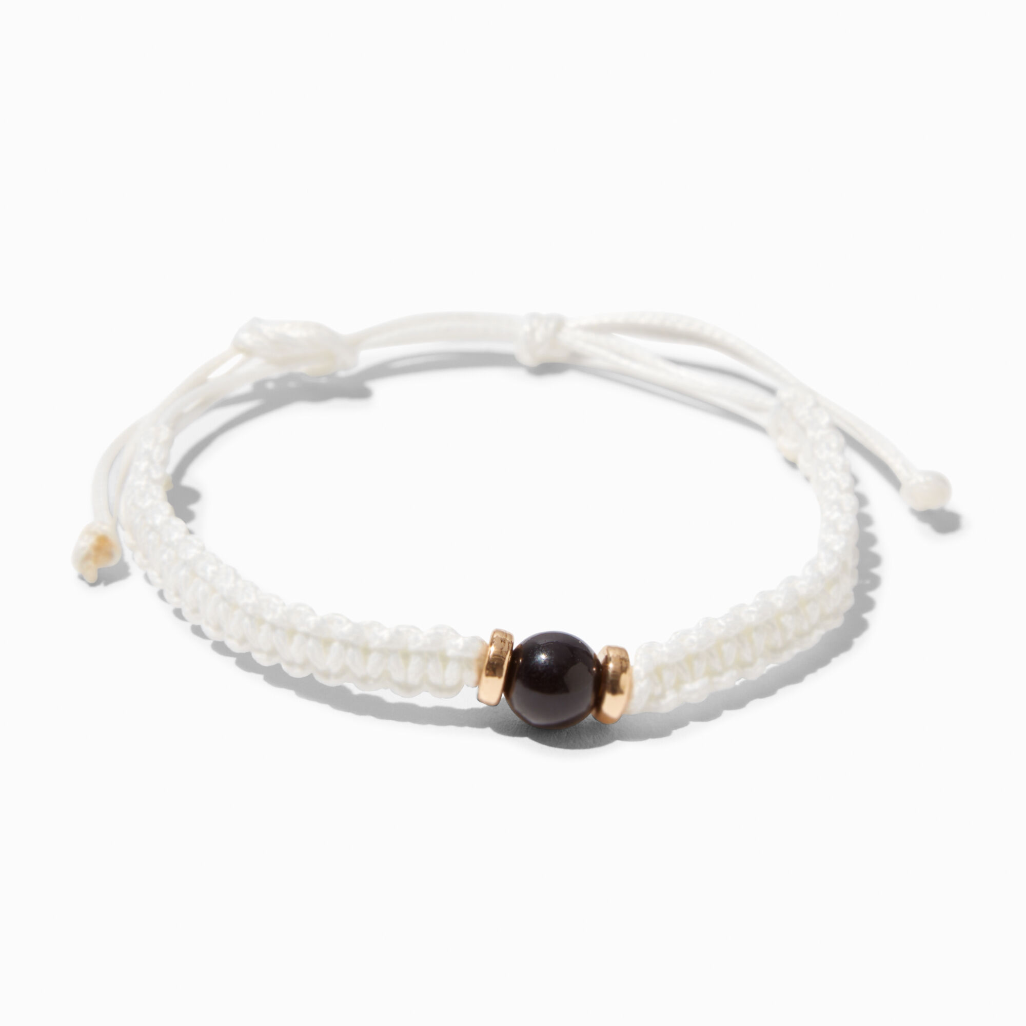 White woven bracelet store