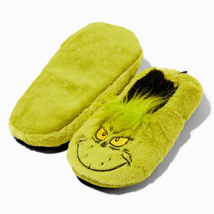 Dr. Seuss&trade; The Grinch Plush Slippers,