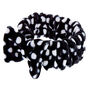 Polka Dot Makeup Headwrap - Black,