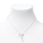 Silver Zodiac Charm Pendant Necklace - Capricorn,