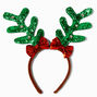 Christmas Glitter Reindeer Antlers Headband,