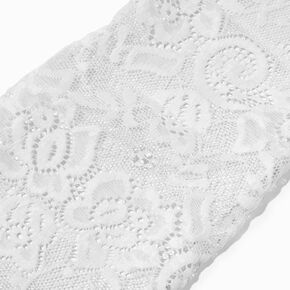 White Lace Long Gloves,