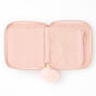Pink Marble Mini Zip Wallet,