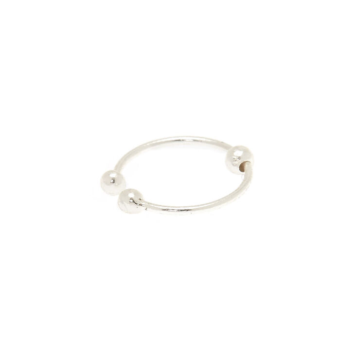 Sterling Silver Faux Nose Ring,