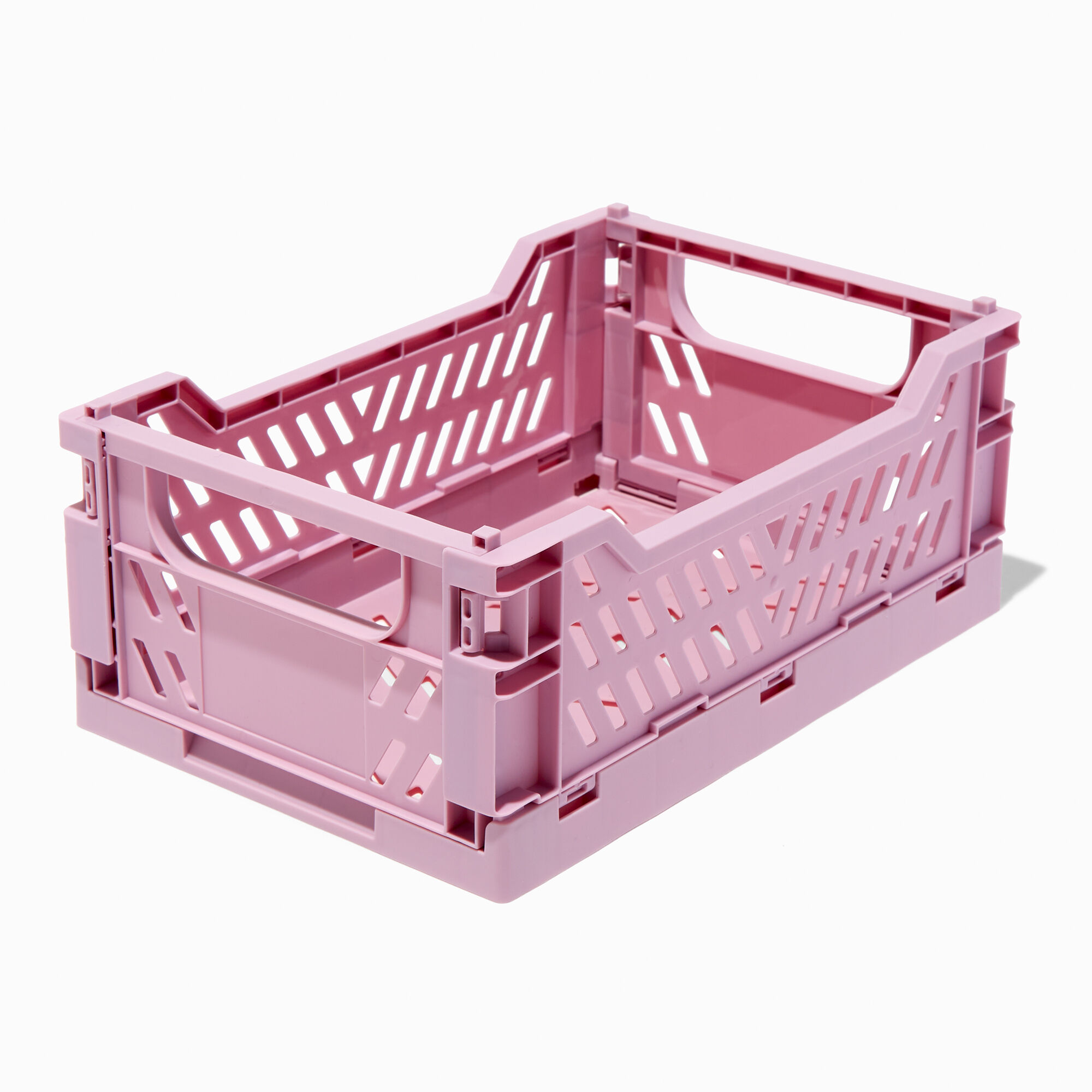 Pink folding crate deals