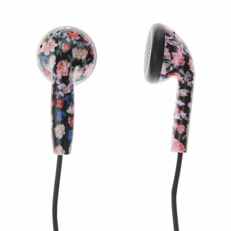 Pastel Floral Earbuds,