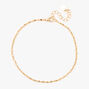 Gold Twisted Chain Anklet,