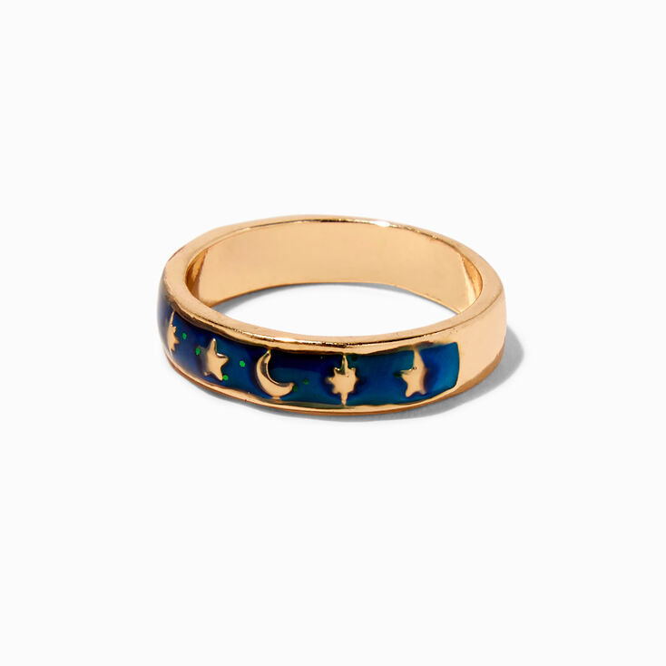 Celestial Mood Gold-tone Ring,