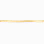 Icing Select18k Yellow Gold Plated Snake Chain Anklet,