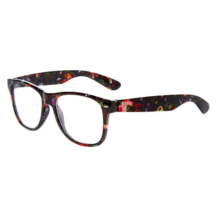 Floral Rectangle Frames - Black,