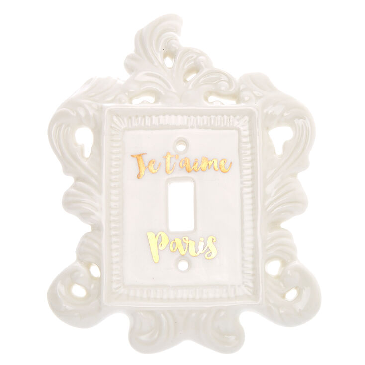 Ceramic Paris Light Switch,