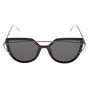 Brow Bar Cat Eye Sunglasses - Black,