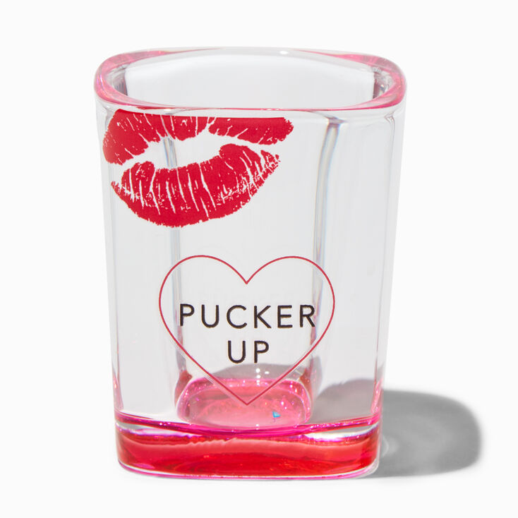 &quot;Pucker Up&quot; Shot Glass,