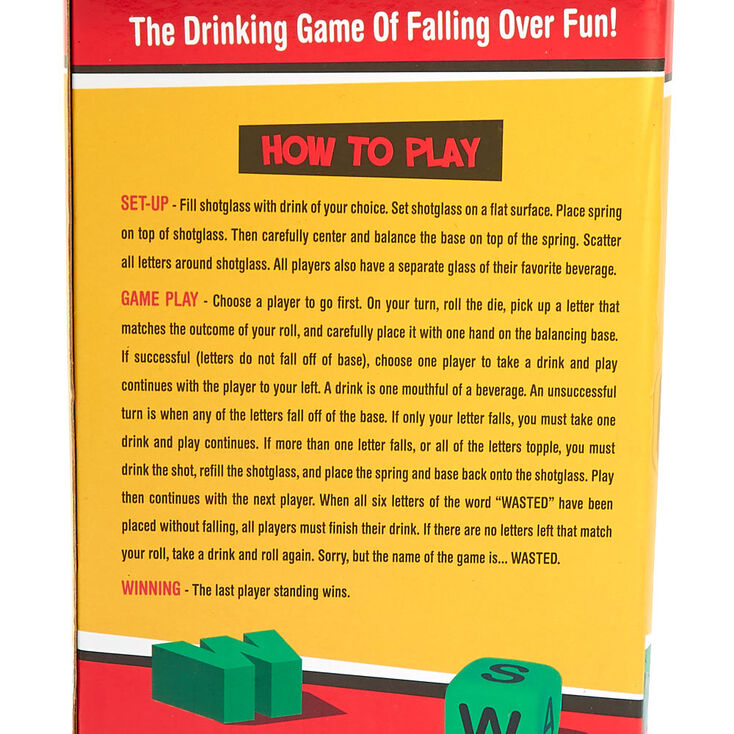 Wasted The Drinking Game Of Falling Over Fun Icing Us Get together with friends and take these card games for a test drive. wasted the drinking game of falling over fun