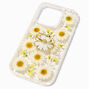 Daisy Ring Holder Protective Phone Case - Fits iPhone 14 Pro,