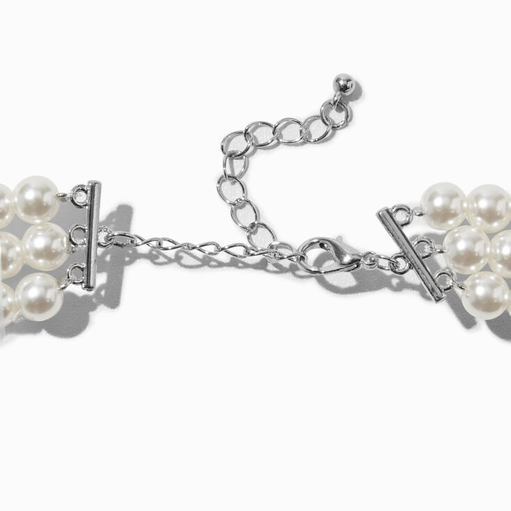Dainty Shimmer Chain Choker Necklaces - 3 Pack,