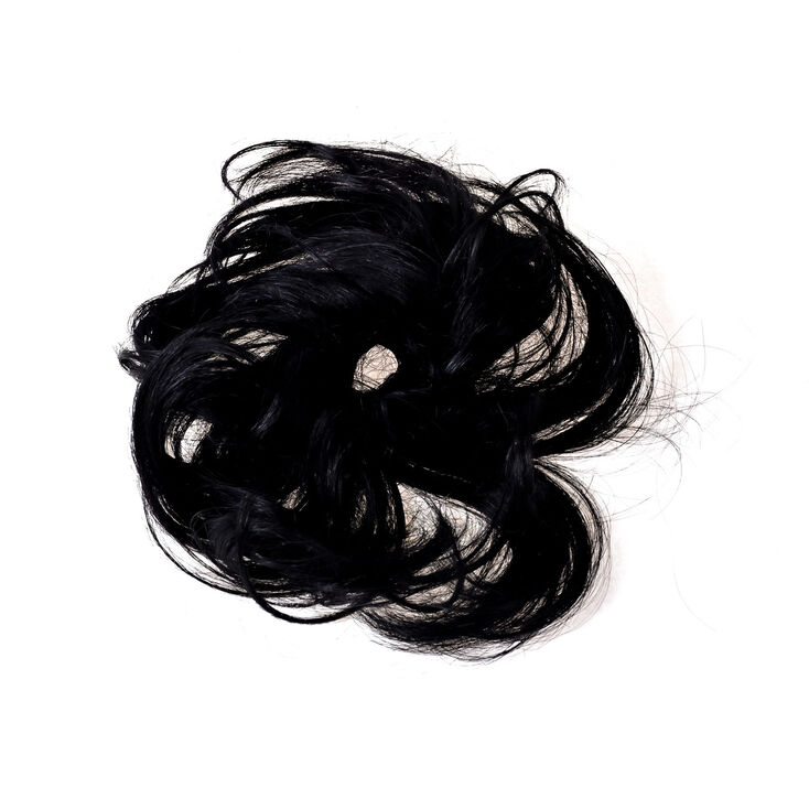 Black Faux Hair Curly Twister Hair Tie Icing Us