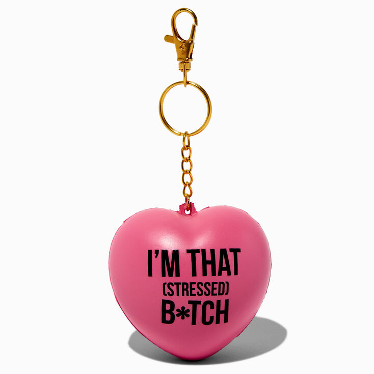 &quot;I&#39;m That &#40;Stressed&#41; Bitch&quot; Stress Ball Keychain,