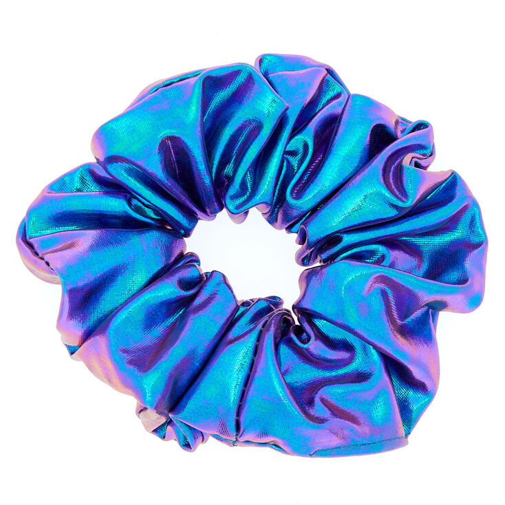 Bright Mermaid Hair Scrunchie - Lilac Purple,