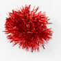 Red Tinsel Hair Scrunchie,