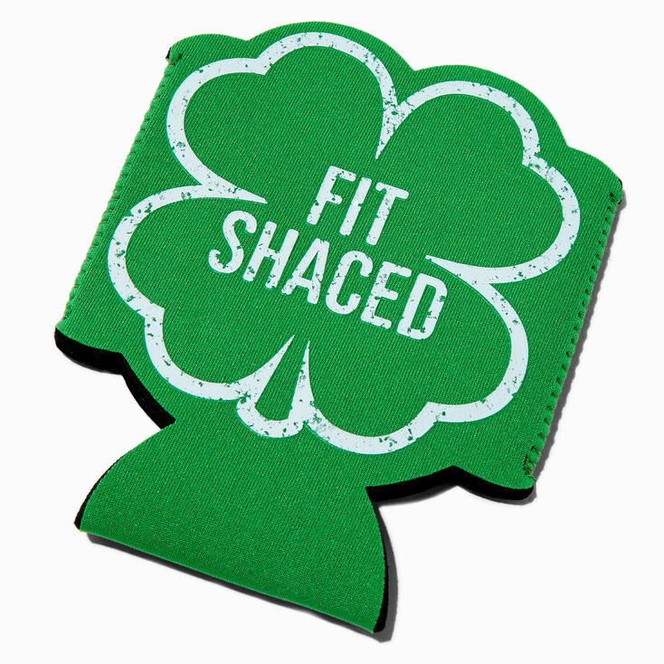 &quot;Fit Shaced&quot; St. Patrick&#39;s Day Standard Can Cooler,