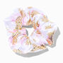 Medium Gold Pineapple Hair Scrunchie,