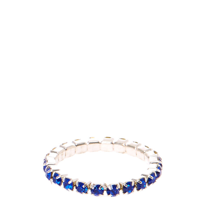 Blue Stretch Toe Ring,