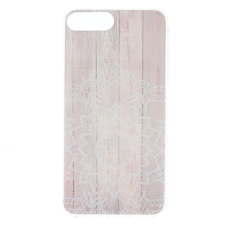 Wood Mandala Phone Case - Fits iPhone 6/7/8 Plus,