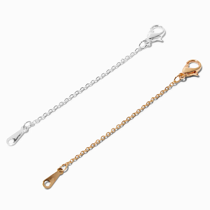Mixed Metal Chain Extenders - 2 Pack,