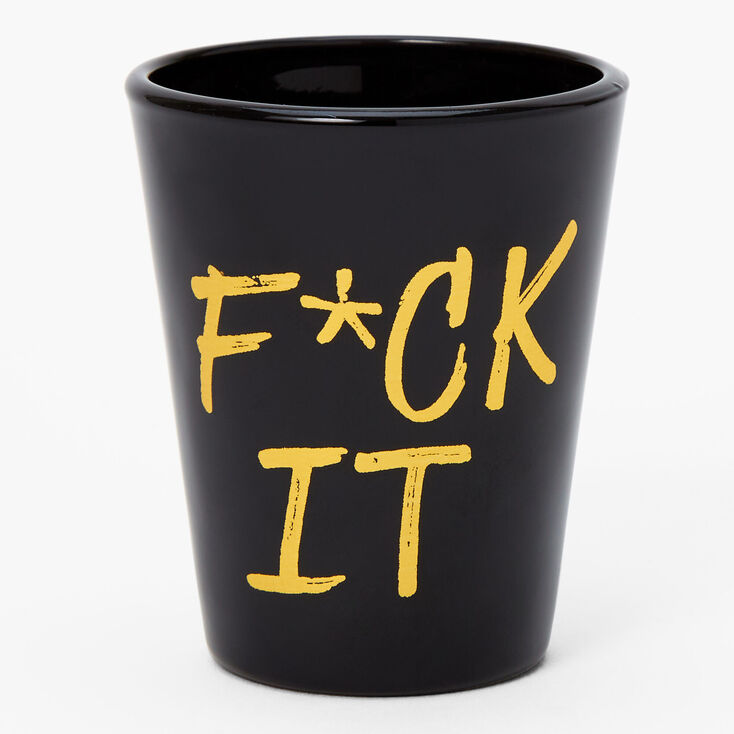 Classic Cocktail Shot Glass - Black,