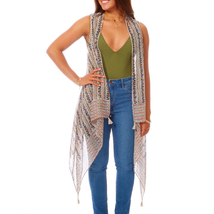 Paisley Summer Vest,
