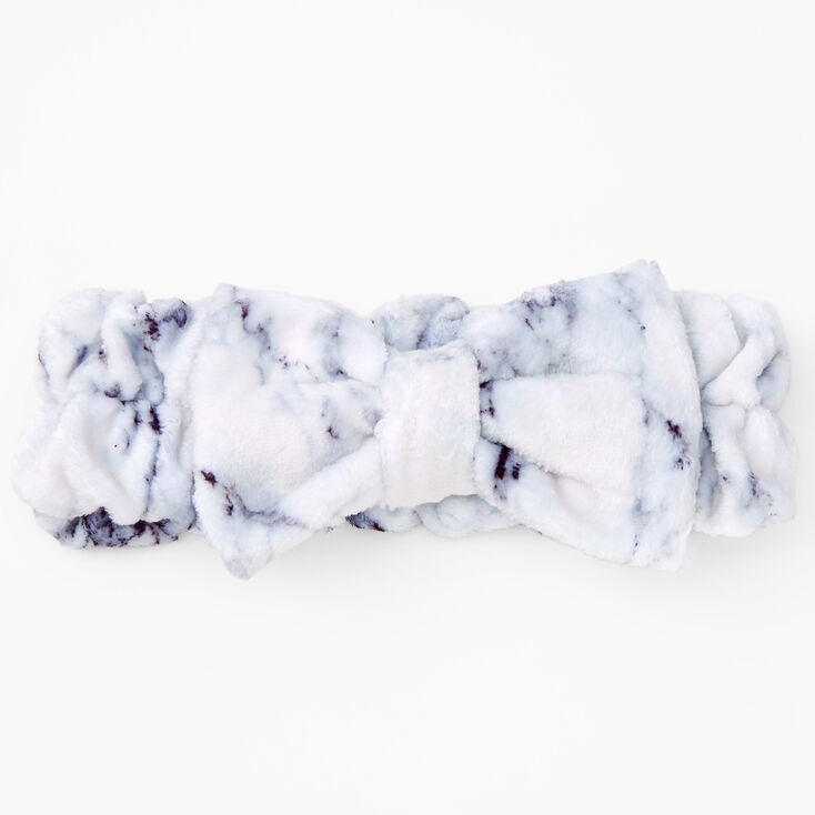 Marble Makeup Bow Headwrap,