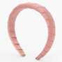 Wrapped Puff Headband - Pink,