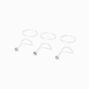 Mixed BioFlex&reg; Stud &amp; Hoop 20G Nose Rings - 6 Pack,