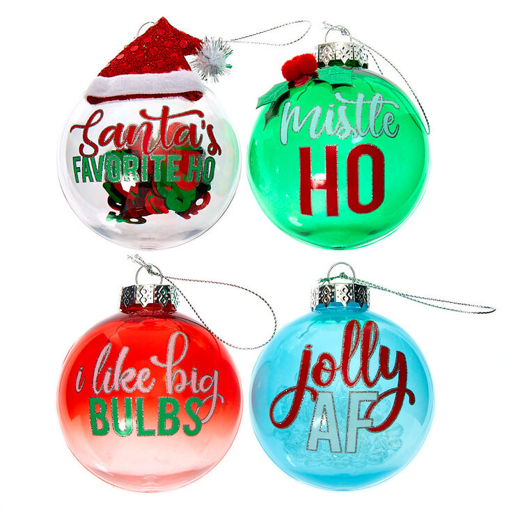 Christmas Oranaments - 4 Pack,
