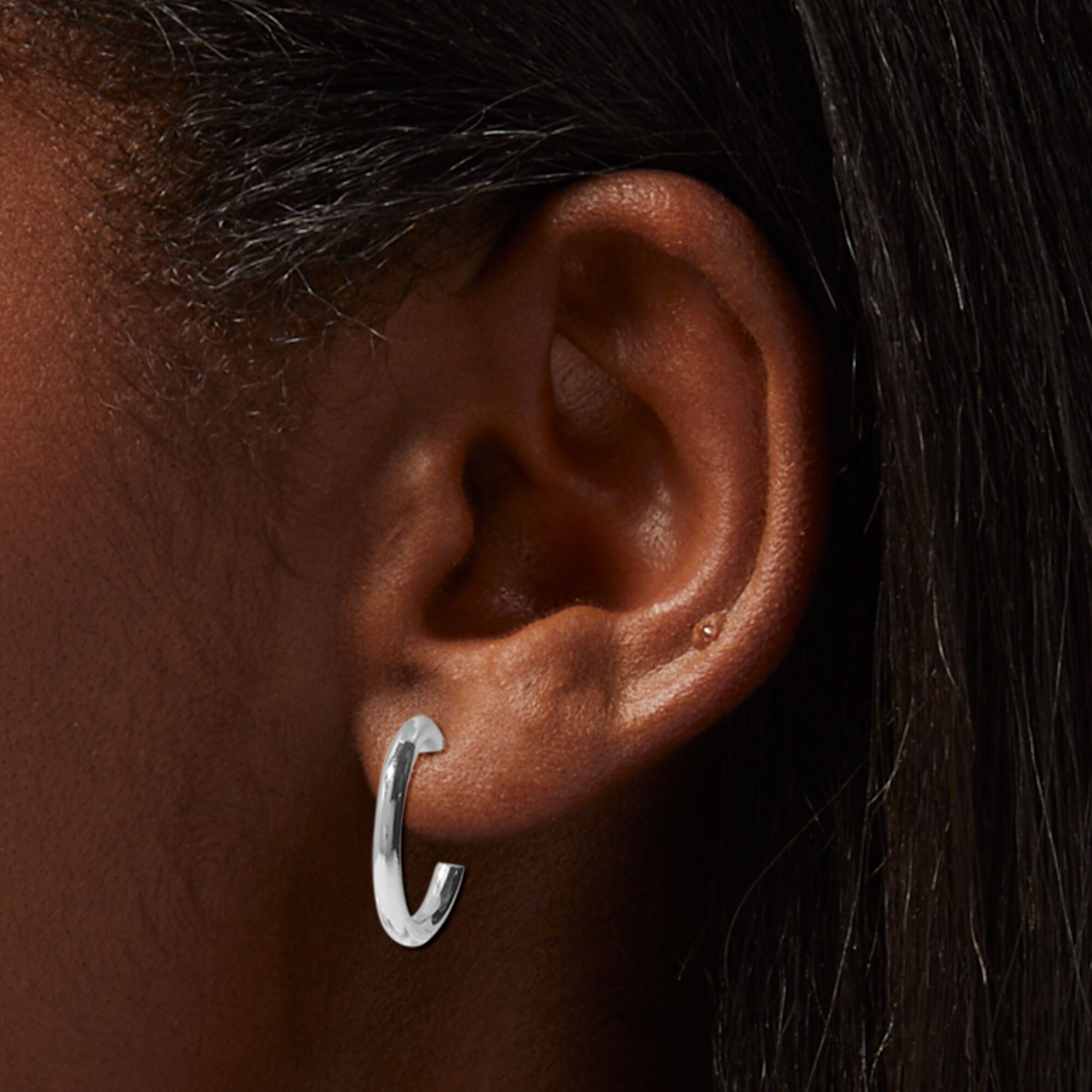 Mens 20mm shop hoop earrings