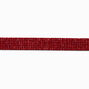 Red Gemstone Bling Choker Necklace,