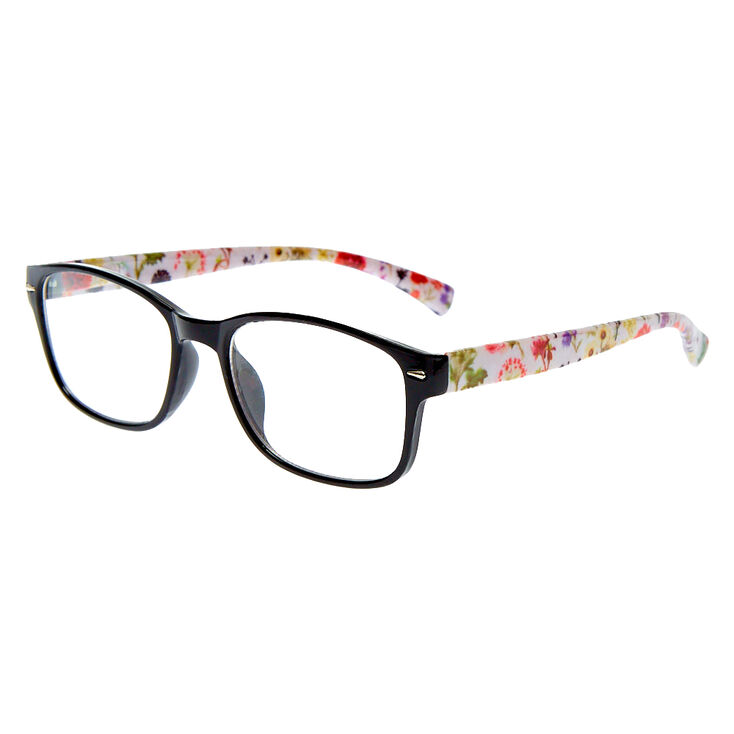 Floral Rectangle Frames - Black,
