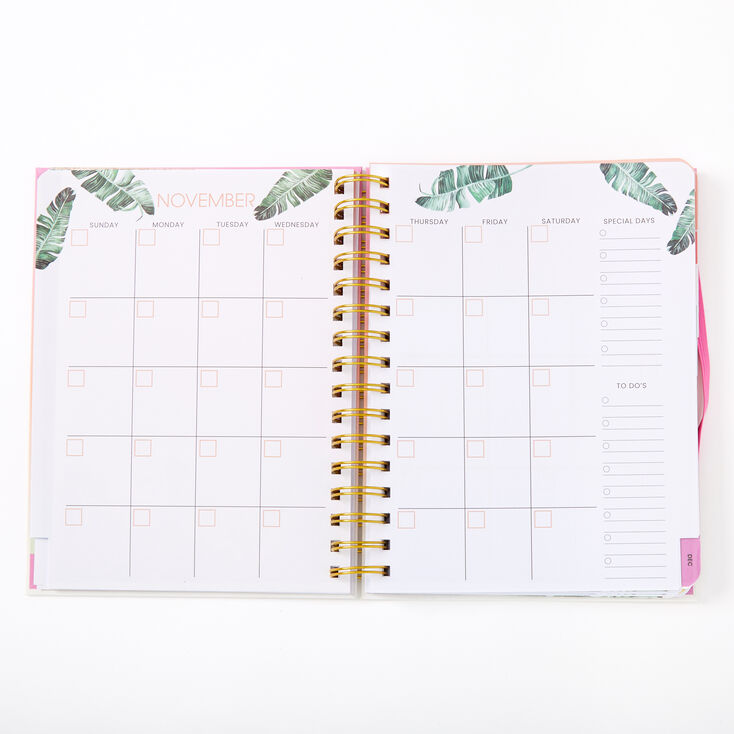 This Girl Has Plans Ombre Tropical Daily Planner,