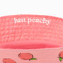 Peach Print Orange Bucket Hat,