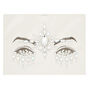 Iridescent Forehead Skin Gems - Silver,