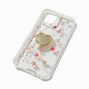 Heart Ring Holder Pressed Flowers Phone Case - Fits iPhone&reg; 13/14/15,