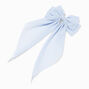Light Blue Long Tail Hair Bow Clip,