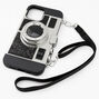 Black Glitter Camera Phone Case - Fits iPhone&reg; 12 Pro Max,